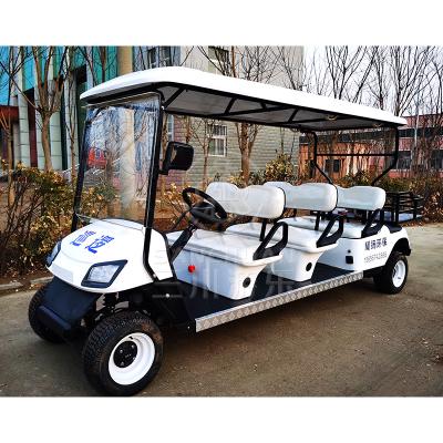 China China Manufacturer Electric Golf Cart Club Car6 Seats 3500*1200*1900mmH en venta