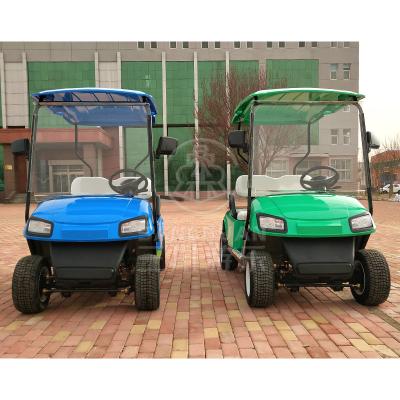 China 2 Seater 2400*1200*1850mmH Electric Guided Battery Operated Golf Cart à venda