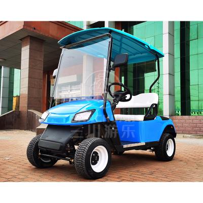 China China Supplier 2 Seat Classic Safety Electric Golf Car 2400*1200*1850mmH for sale