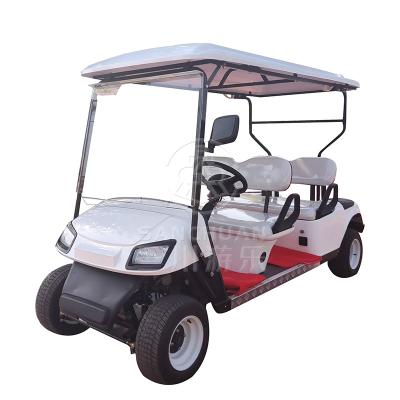 Chine Chinese Factory Outdoor Playground Golf Cart 4 Seater Seat AC Motor Electric On Sale à vendre