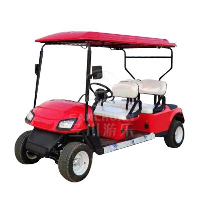 Chine Classic Car Tourist Club Outdoor Playground 4 Passenger Electric Golf Cart à vendre