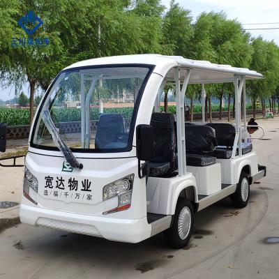 China Custom Tourist Shuttle Electric Sightseeing Car For Outdoor Playground 4350*1550*2020mmH for sale