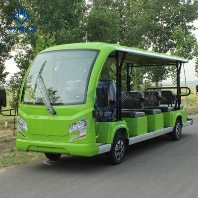 Cina 14 Passenger Scenic Tourist Electric Sightseeing Car 3980*1550*2020mmH in vendita