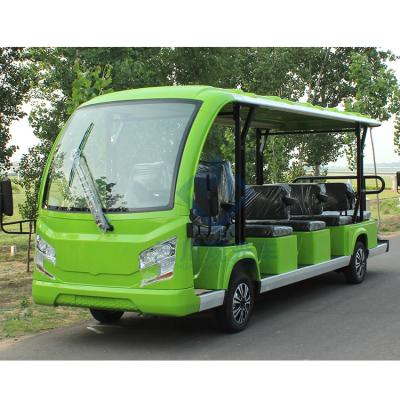 Cina 14 Passenger Scenic Tourist Electric Sightseeing Car 3980*1550*2020mmH in vendita