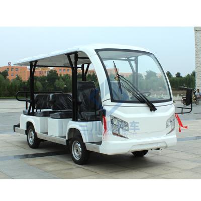 Cina China Manufacturer Electric Sightseeing Car Tourist Train For Outdoor Playground 4350*1550*2020mmH in vendita