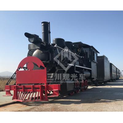 Chine ALLOY factory price amusement park equipment scenic area ride steam track train diesel locomotive for sale à vendre