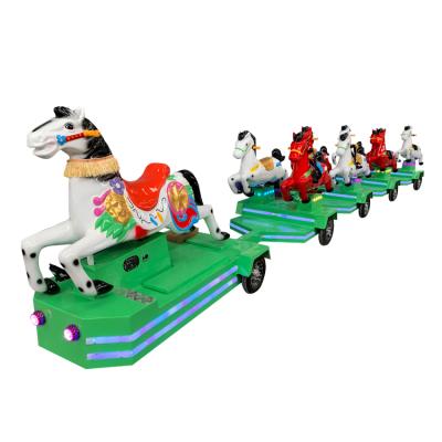 China Shopping Mall Business Kids Electric Indoor Electric Miniature Trackless Trains For Sale Seats 8 à venda