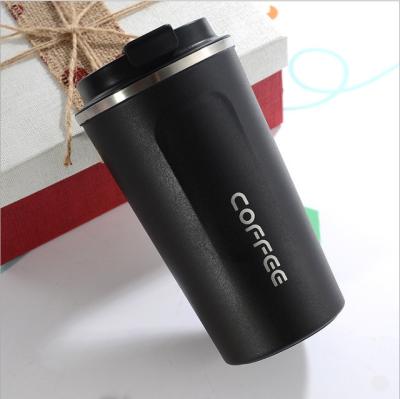 China Wholesale Viable High Quality Matte Black Stainless Steel Double Walled Coffee Travel Insulated Mug for sale