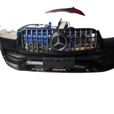 China Hot Selling Plastic Car Bumpers For Mercedes BENZ Upgrade W176 A45 Amg Style Car Bumper Class A With Grill Side Skirt for sale