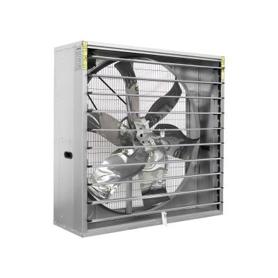 China Hotels 54 Inch Circulation Ventilation Shutter Door Exhaust Fan Axial Fans For Greenhouse Poultry Farm Livestock for sale