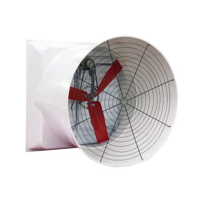 China Remove Harmful Gas Workshop Hot Sale Large Airflow Frp Fan Cone Fan With Plastic Blades for sale