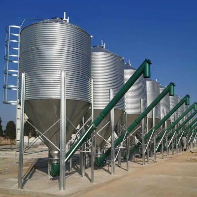 China Farms automatic feed silo for automatic animal feed silo feeder for poultry farm for sale