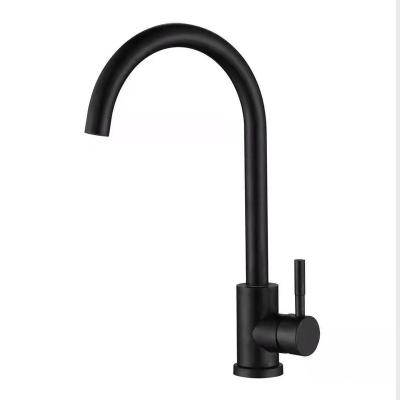 China Thermostatic Faucets Wholesale Cold and Hot Water Mixing 304 Stainless Steel Single Lever Pull Down Kitchen Faucet Faucet for sale