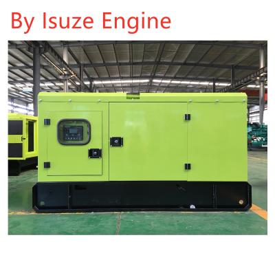 China 20kw25kva25kw31.25kva30kw37.5kva Diesel Generator Powered By ISUZU Engine CE Approved Silent Cabinet / Open Type Joe 20kw25kva25kw31.25kva30kw37.5kva ISUZU Generator for sale