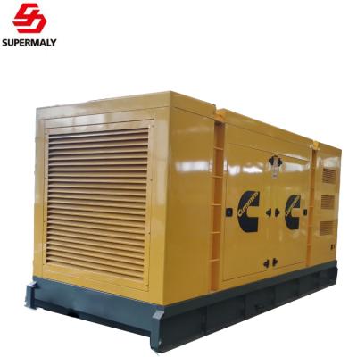 China CE Approved Open Container Type 250kw / Silent Diesel Generators With Cummins Engine SP250GF for sale