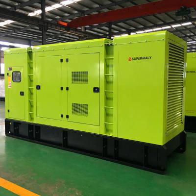 China 200KW Natural Gas Generator With Sinotruk Engine Silent Type SP200GFT for sale