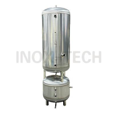 China Hotel Space-Saving Food Grade Daily Heating And Domestic Hot Water Two-In-One Tank Dhw Tank Cylinder for sale