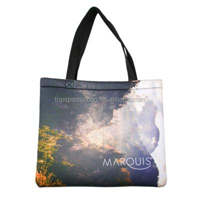 China High Quality Custom Sublimation Full Printing Neoprene Beach Bag Leisure Waterproof Bag Waterproof for sale