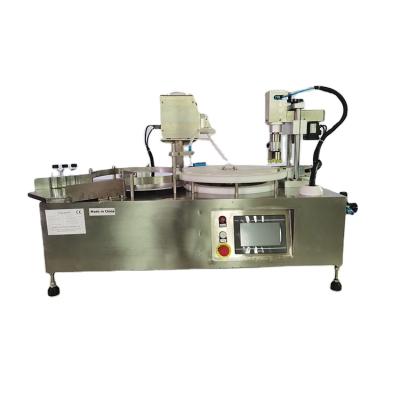 China Food IVD Reagent Clou-gel Oil Filling Machine Automatic Liquid Capping Sealing Machine for sale