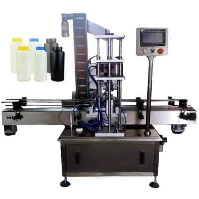 China Linear Automatic Capping Machine Production Line Food Application for sale