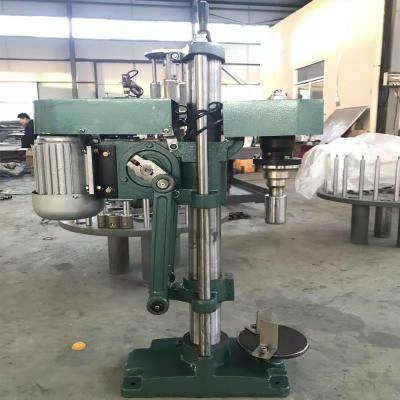 China Beverage factory direct new arrival crown cap sealing machine bear glass capsule semi-automatic screwing capping machine for sale