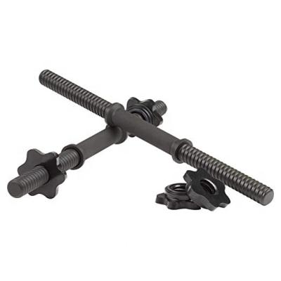 China Doublewin Spinlock Steel Dumbbell Bar Weigh Short Black Bars Suitable For Weights Standard 1