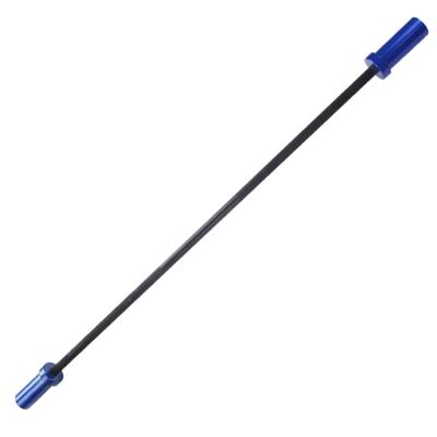 China Universal 2.2m Blue Sleeve Fitness Equipment Kids Barbells Bar Children Strength Training Bar for sale