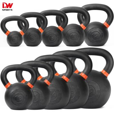 China Home\Gym\Sports Performance DW SPORTS Hot Sale Black Cast Iron Kettlebell For Gym Fitness for sale