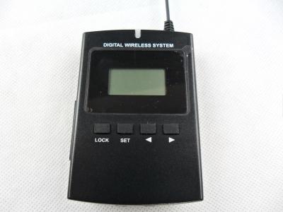 China 008B Bi - Directional Tour Guide System Black Wireless Tour Guide Systems For Museums for sale