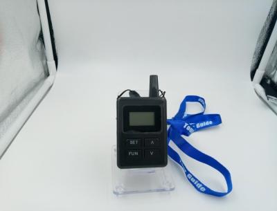 China E8 Ear Hanging Portable Tour Guide System Transmitter & Receiver For Tourist Reception for sale