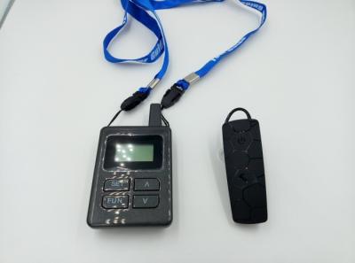 China New Stye The E8 Ear - Hanging Audio Tour Guide System Transmitter And Receiver for sale