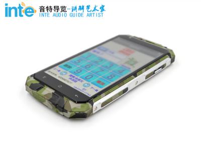 China A9 Android 3 - Proof Audio Guide Device , Travel Guide System With Li-Ion Battery for sale