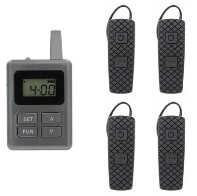 China 100 Channel E8 Ear Hanging Wireless Tour Guide System , Simultaneous Translation Equipment for sale