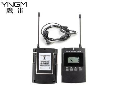 中国 人工的なInterpretation 250KHz Wireless Audio Guide System Pre Recorded 販売のため