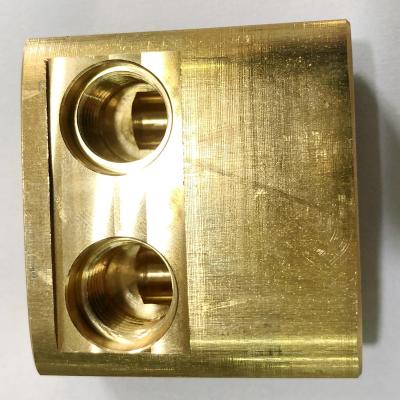 China China Customized CNC Service Terminal Block Busbar Ground Bar Copper Aluminum Heater Block Heater Block Hot Machining Brass End for sale