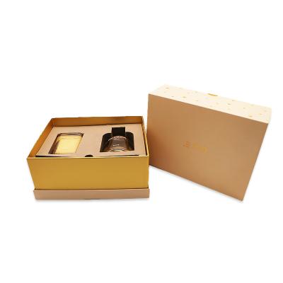 China Factory Made Recyclable Custom Paperboard Eco Friendly Packaging Scented Candle Jar With Luxury Gift Box Paper Boxes for sale