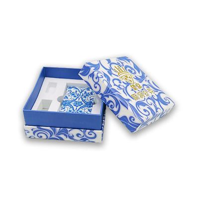 China Recyclable Customized Luxury Rigid Card Gift Box Packaging PaperJewelry Box With UV Coating Varnishing Wholesale for sale