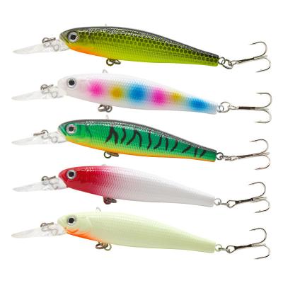 China ABS 5g -15g 8.5cm-13cm Minnow Lure Minnow Lure Float Artificial Minnow Float Float Fishing for sale