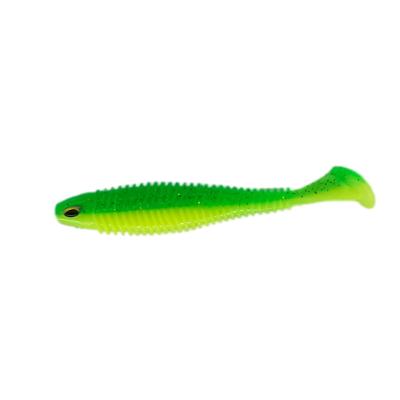 China 7cm 4.5G 10cm Plastic Bait 9.5G Screw Fishing Lure Eye Screw Eye Ttail Lure for sale