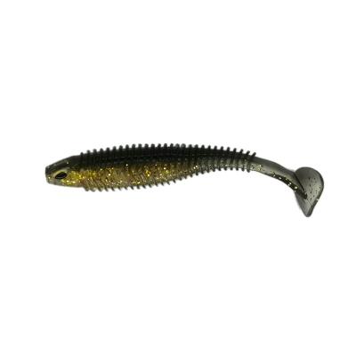 China 10cm Plastic Bait 9.5G Screw For Soft Lure Screw Eye Ttail Lure for sale