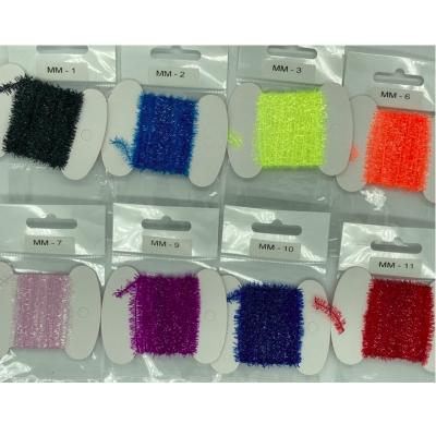 China Ice cactus chenille braid caterpillar fly float locator tying chenille yarn fly tie for sale