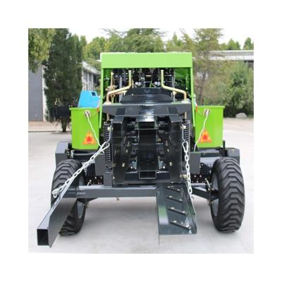 China Wholesale Green / Blue Grass Hay Plant Durable And High Yield Hay And Straw Baler Machine For Farm for sale