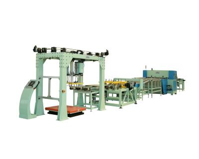 China Building Material Shops Full Automatic High Efficiency LVT Rubber Flooring Tiles Production Machine for sale