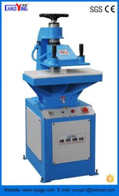 China leather press cutting machine / swing arm hydraulic cutting machine XYJ-2/10 for sale