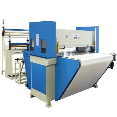 China Factory Conveyor Belt Automatic Cutting Press Machine For Cloth for sale