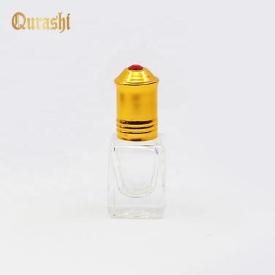 China 5ml Essential Oil Perfume Cosmetic Empty Cosmetic Packing Glass Bottle With Roll On Ball And Aluminum Cap for sale