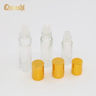 China 6ml cosmetic roll on perfume glass bottle for sale