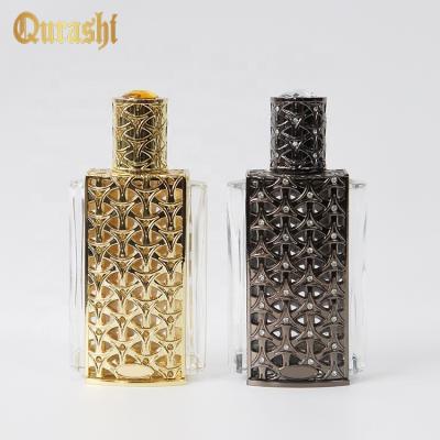 China 15ml and 60ml metal glass cosmetic bottle for sale