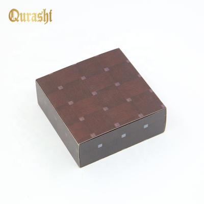 China Wholesale Luxury Custom Handmade Foldable Wooden Gift Packaging Rectangle Essential Oil Perfume Storage Rectangle Handmade Box for sale