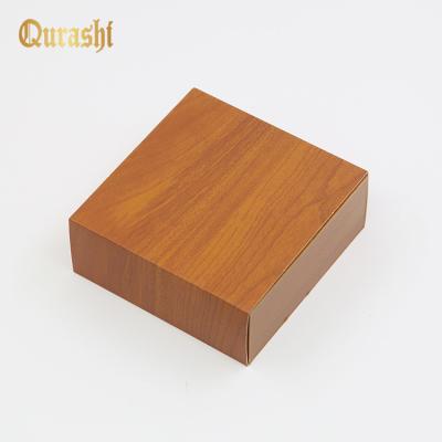 China Wholesale Luxury Custom Handmade Foldable Wooden Gift Packaging Rectangle Essential Oil Perfume Storage Rectangle Handmade Box for sale